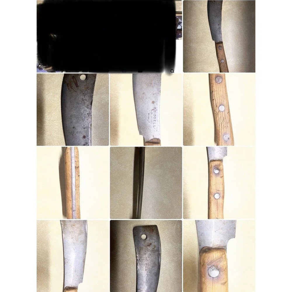 Vintage Briddell No 900 Meat Cleaver 9